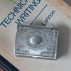 Vintage Flower Metal Jewelry Box Dustproof Ring Trinket Storage  Christmas Gift
