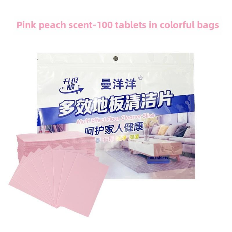 

100/30 шт./1 пакет Таблетки для мытья пола с мультиэффектом Средство для чистки керамической плитки Уход за деревянным полом Осветляющее средство Скребок для пола для дома с ароматом