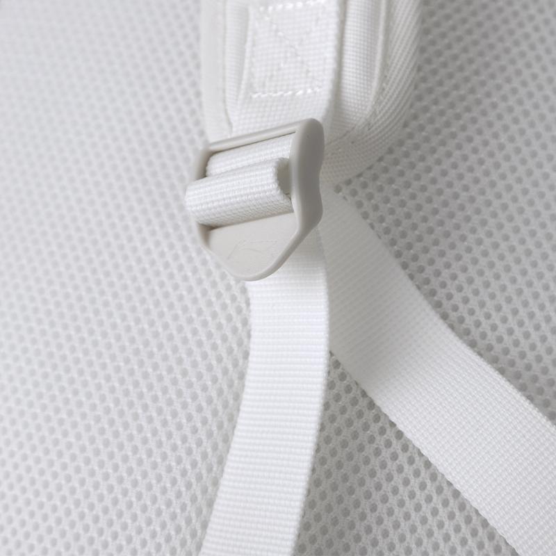 Li Ning Polyester Backpack Unisex White YBSV039-2A1