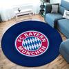 FC Bayern Munchen Round Area Rug,Carpet Rug for Living Room Bedroom Sofa Playroom Decor,Non-slip Floor Mat