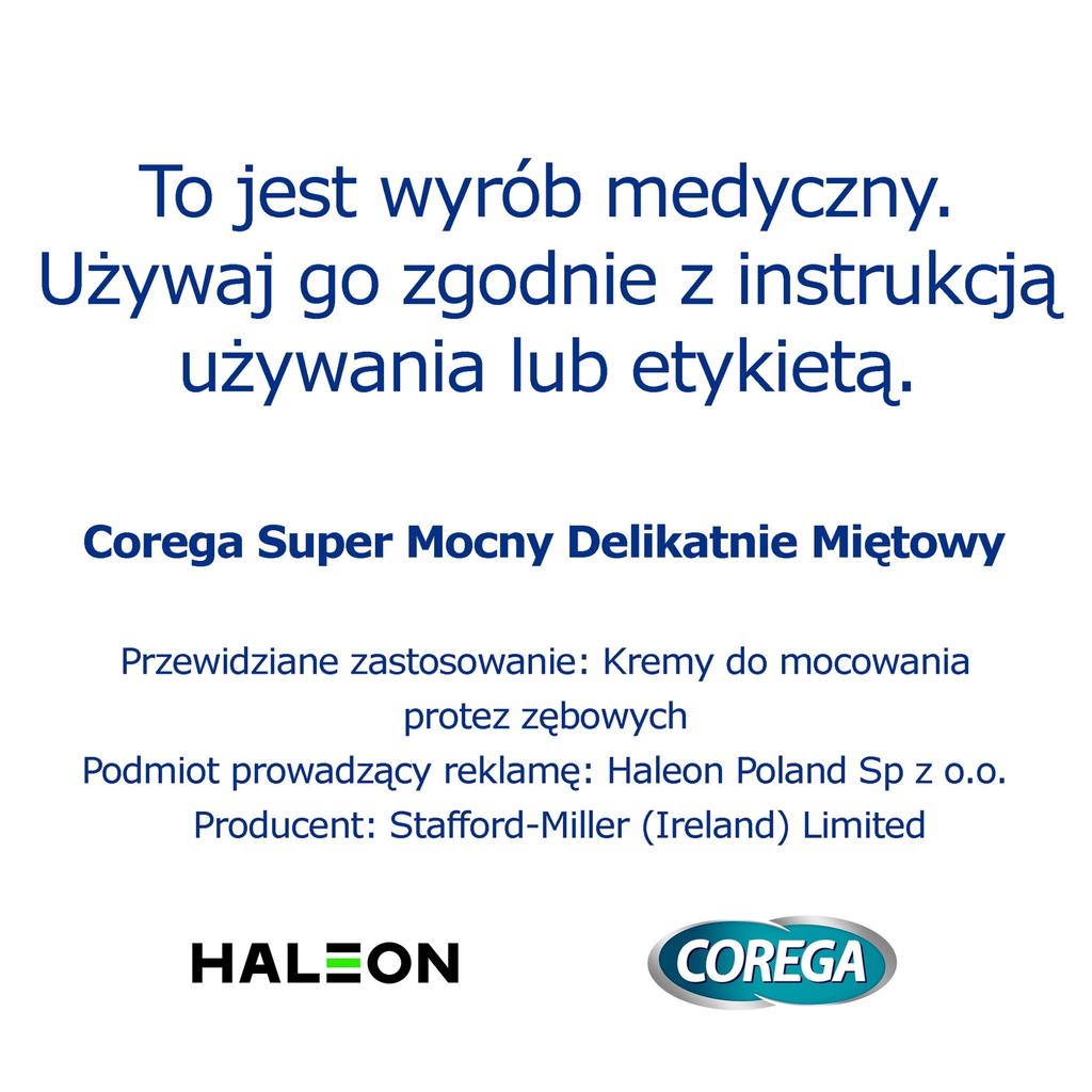 Corega Denture Fixing Cream, Delicate Mint 70