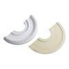 White PU Ceiling Medallion with Split Design for Easy Installation 315mm