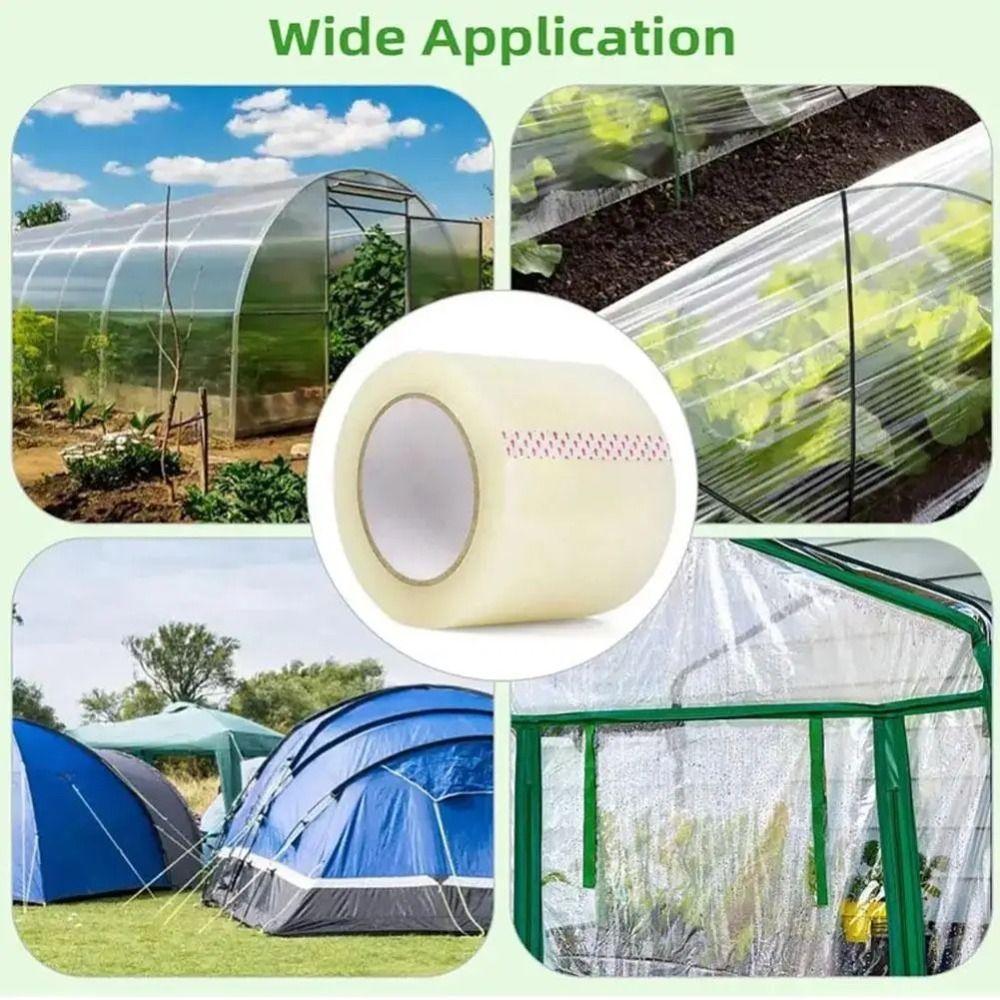 Strong Adhesion Greenhouse Repair Patch Transparent Greenhouse Cover New Plastic Sheeting Tape