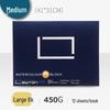 Leighton Portable Watercolor Sketchbook - Hand-painted, All Cotton, 32k-4k Sizes, 300g, Fine to Coarse Textures.