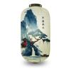 Chinese Pine Tree Scenery Pattern Lantern Outdoor Traditional Cylinder Lantern Wedding New Year Festival Decoration Lantern