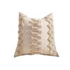 Ins Style Home Sofa High-End Pillow Cover Knitted Tassel Lamp Luxury Simple Hotel Bedside Pillow Cover Pillowcase