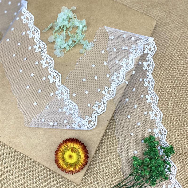 Mesh Lace Lolita Bow Milk Silk Home Decor & Women's Clothing Accessory