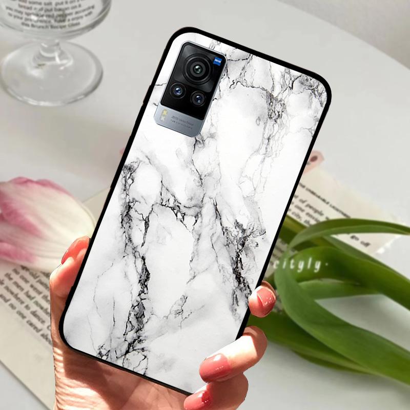 Für vivo X60 Pro Hülle V2046 V2047A Weiches Silikon TPU Dünne Handyhülle Für Vivo X60 5G V2045 V2046A Stoßfester Bumper Fundas