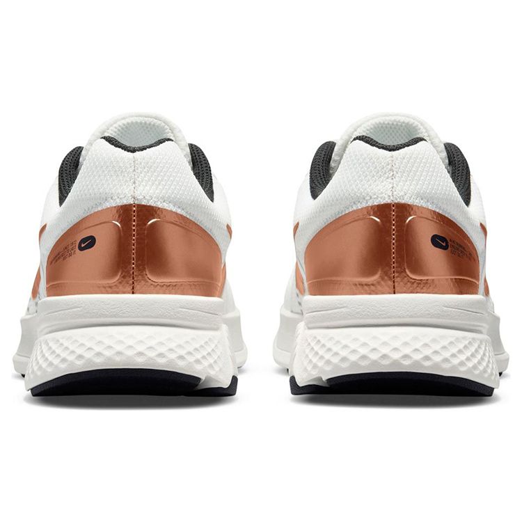 Nike  Run Swift 2 Sail Metallic Copper Coin Women Sneakers White Black CU3528-103