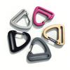 Alloy Triangle Carabiner 32mm Keychain Belt Buckles Spring Quickdraws Clip  Outdoor Tool