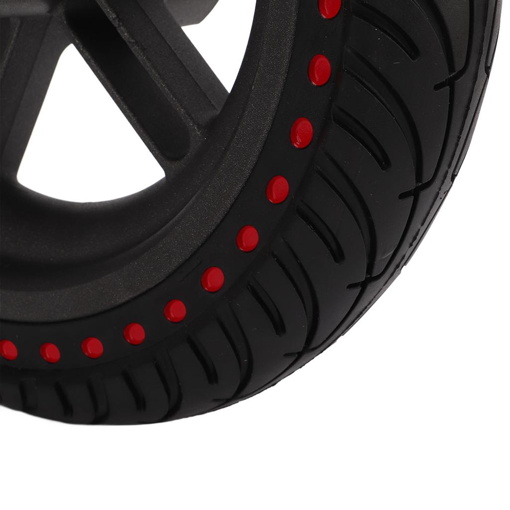 Electric Scooter Rear Tire Honeycomb Replacement Rubber Electric Scooter Wheel for Xiaomi M365 1s Lite Red