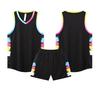 Nuovo Set di Maglie da Basket, Maglia da Gioco, Maglia da Allenamento per Bambini Maschi Studenti della Scuola Primaria, Canotta Sportiva, da Donna