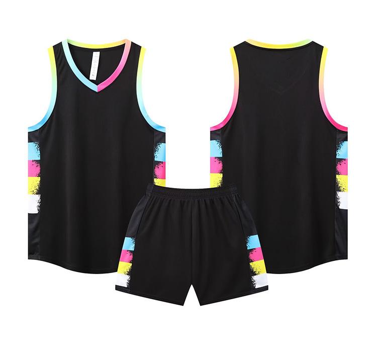 Nuovo Set di Maglie da Basket, Maglia da Gioco, Maglia da Allenamento per Bambini Maschi Studenti della Scuola Primaria, Canotta Sportiva, da Donna
