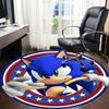 1pc Sonic Adventure Office Round Area Rug,  Under Office Chairs Bedroom Living Room Home Decor a0926026