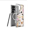 Halloween Carnival Magnetic Case for iPhone 15/16/17 Pro Max – Transparent Full Coverage