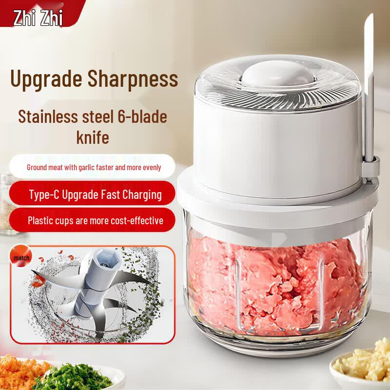 Zhizhi Electric Multi-function Garlic & Food Chopper