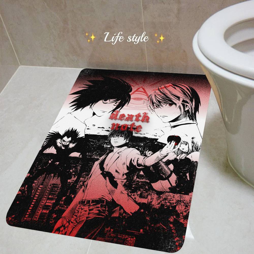 Hot Anime Death Note(16) Room Mats Anti-slip Absorb Water Long Strip Cushion Bedroon Mat Household Carpets
