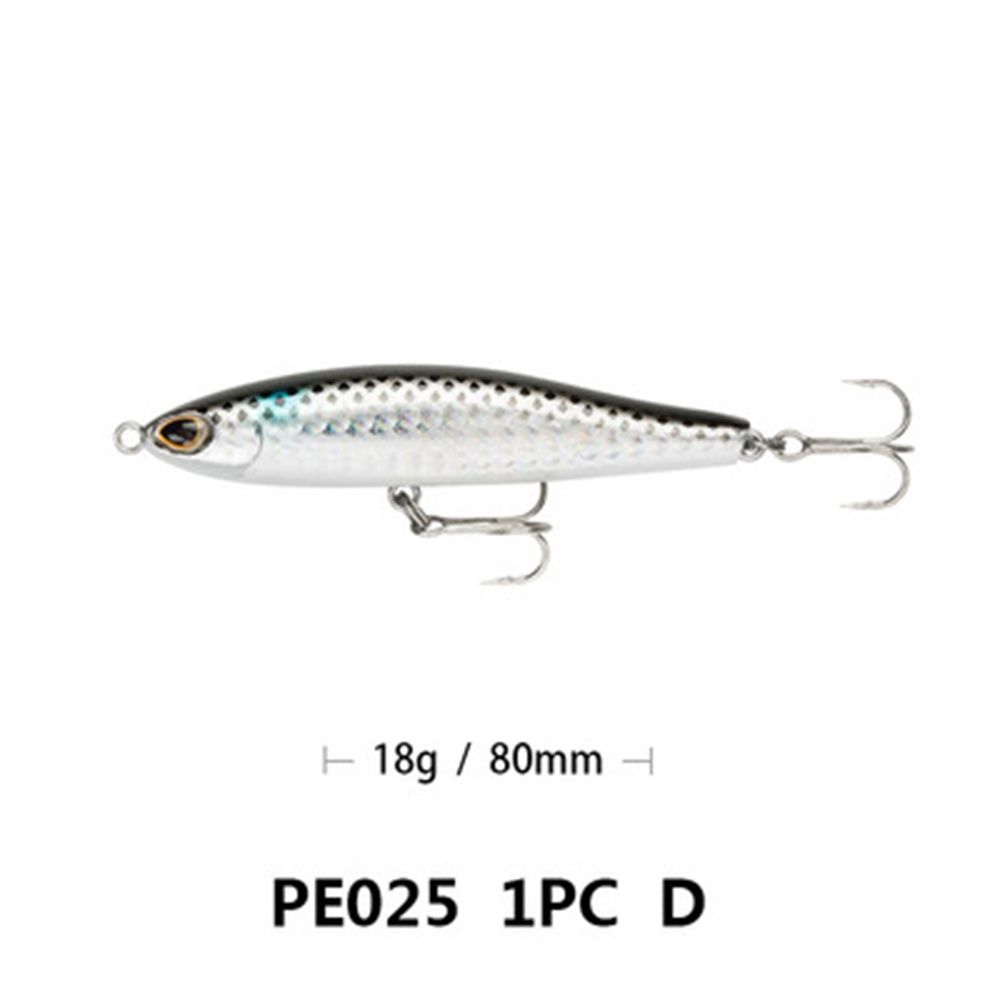Outdoor Useful Tackle Fish Hooks Winter Fishing Minnow Lures Pencil Sinking Minnow Baits