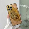 Bitcoin BTC Silicone Soft Case For iPhone 17 Air 11 15 16 14 Pro Max 12 13 Mini 16 Plus 16e Back Cover