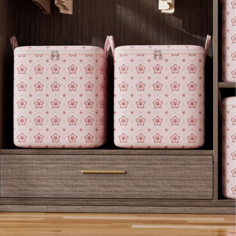 Nonwoven Multiuse Storage Cube For Bedroom And Travel Essentials