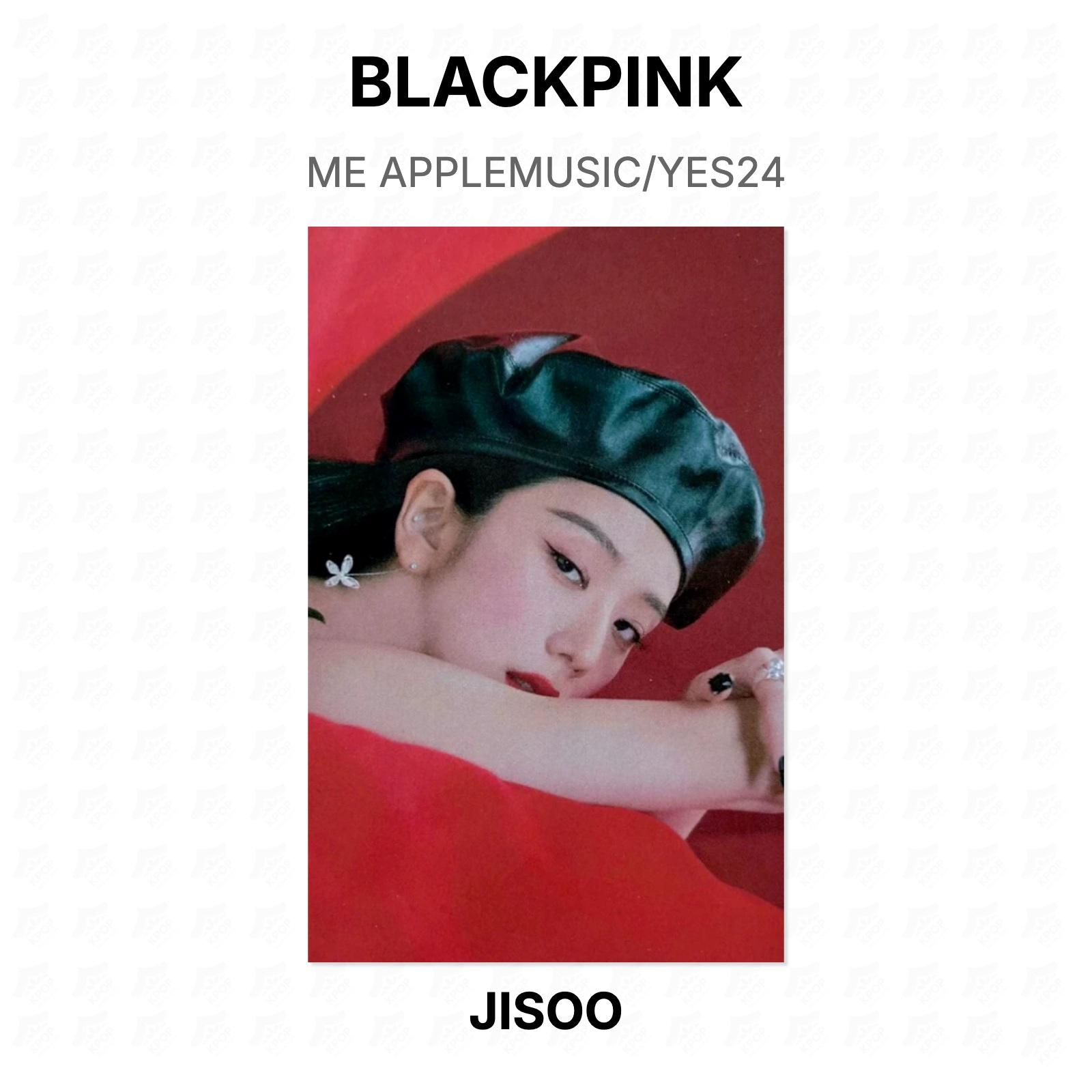 BLACKPINK JISOO ME APPLEMUSIC/YES24 Official Photocard JISOO