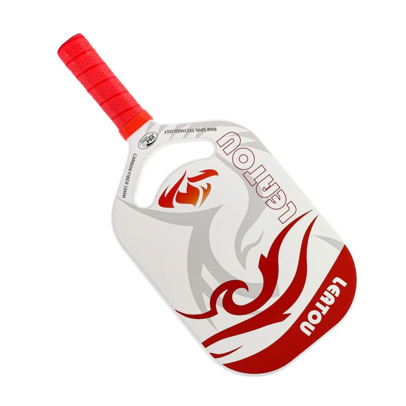 Carbon Fiber Pickleball Paddle Honeycomb Core Heat-Pressed One-Piece Construction Tournament Ready Gift Box Set
