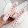 Cute Hello Kitty Cat Plush Double-Sided Shark Claw Hair Clip