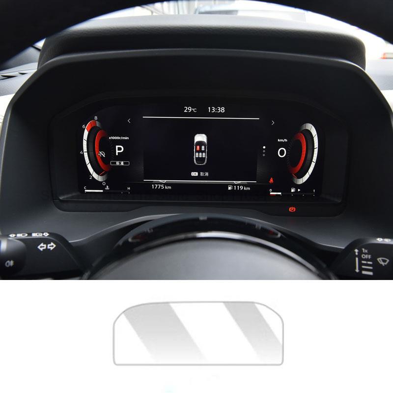 

Tempered Glass Screen Protector film For Nissan Qashqai J12 III e-POWER Car trument dashboard anti-scratch film прозорий