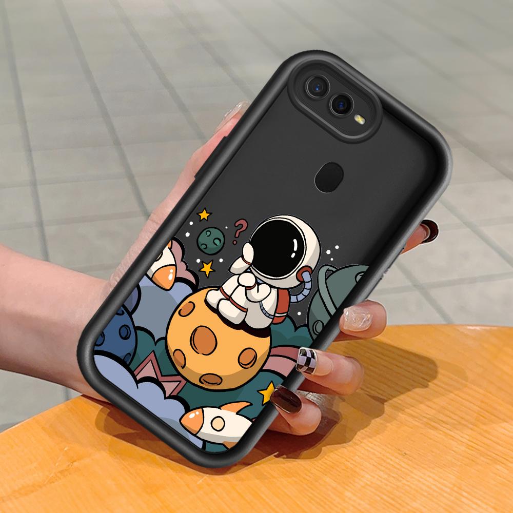 Soft Silicone Square Ladders Cartoon Pattern Full Cover Camera Protection Shockproof Case for Huawei Honor Xiaomi Redmi Samsung