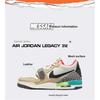 Air Jordan Legacy 312 Low GS Gradient Kids Sneakers White Sail Black DZ2763-101