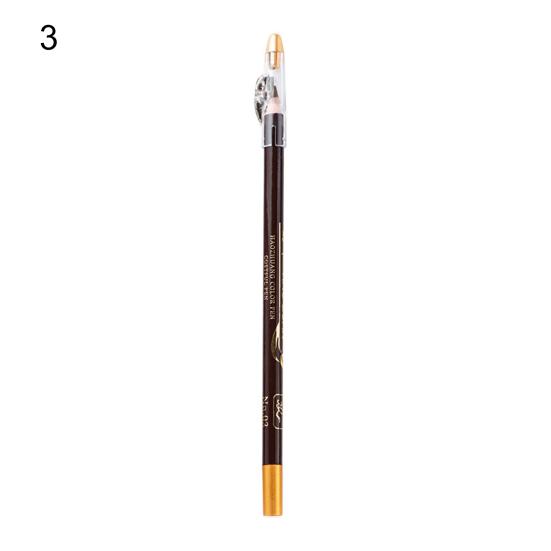 Yousheng Eyebrow Pencil with Sharpener Professional Waterproof Sweatproof Long Lasting Makeup Tool Easy To Color Non-smudgeNovice Eyebrow