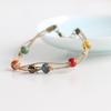Ethnic Style Colorful Fashion Ceramic Bracelet Simple Vintage Handmade Woven Adjustable Bracelet Jewelry Accessories Gifts