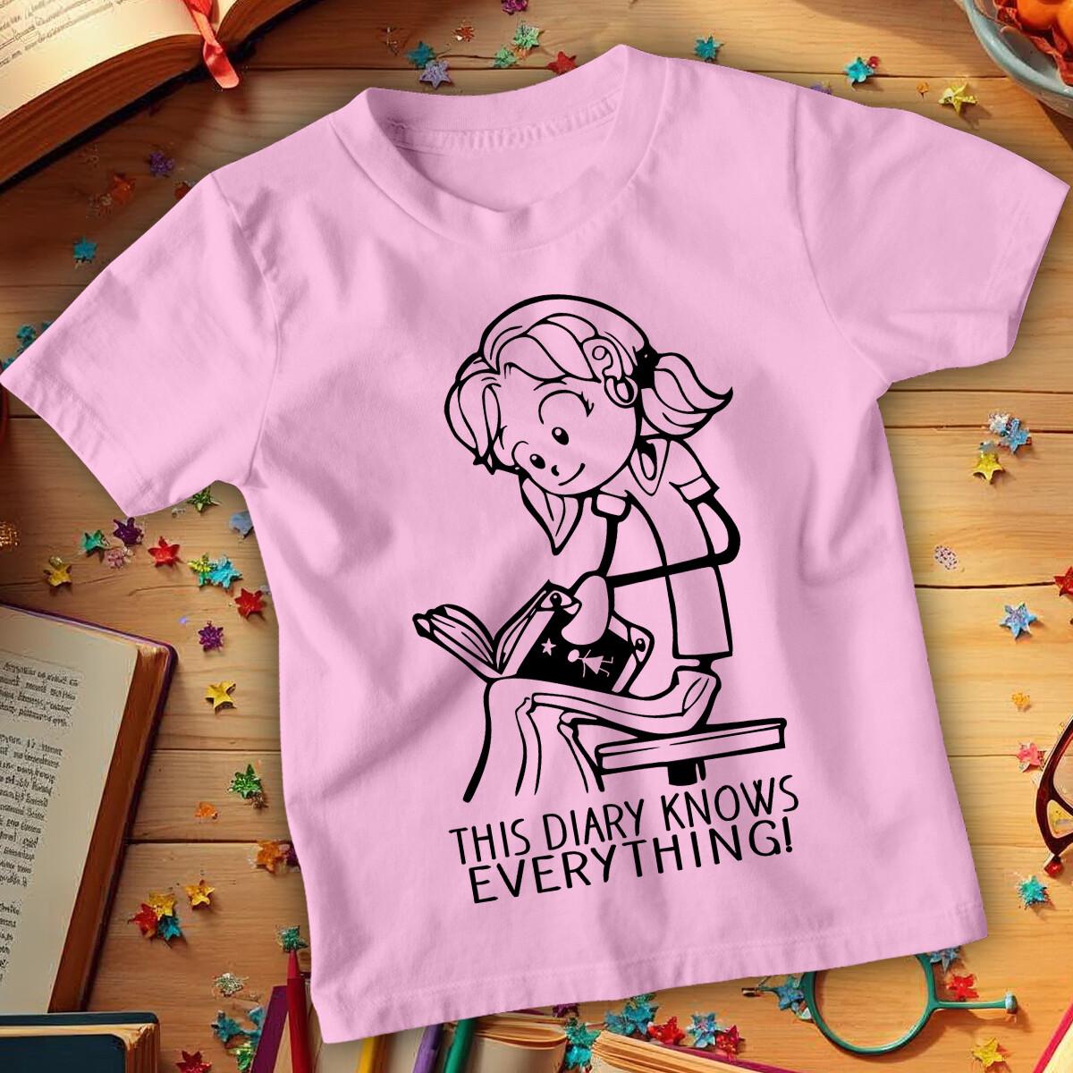 Dork Diaries Girls World Book Day 100% Cotton T-shirt Mens Tees Top Tee Costume Outfit Apparel#WBD S