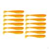 12er Pack Künstliche Swimbaits Minnows Simulierte Würmer Weichköder Angeln