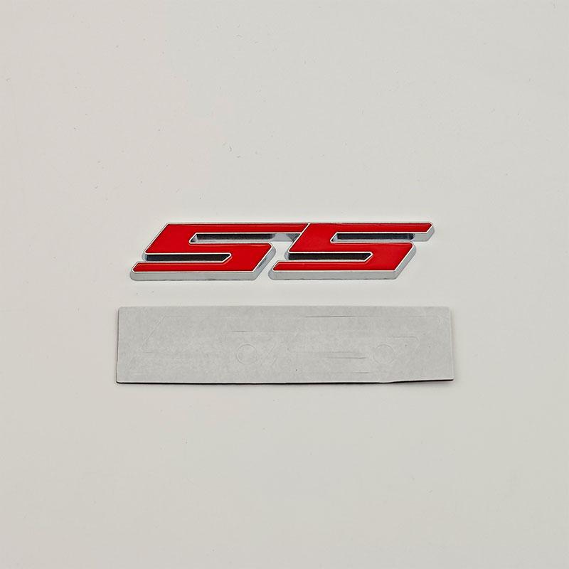 3D Metal Car Rear Trunk Logo Badge Sticker Front Grille Emblem For Chevrolet SS Sport Camaro Cavalier Onix Cruze Aveo Silverado