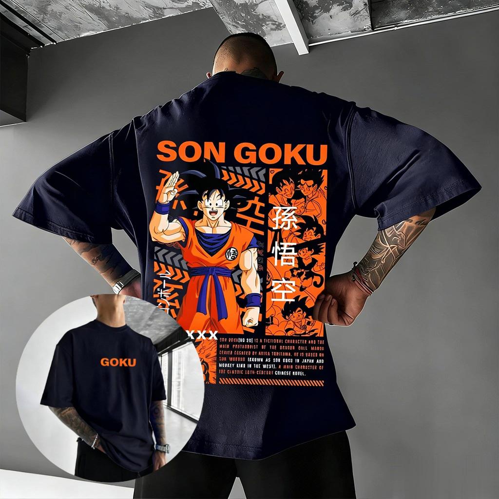 Dragon Ball Son Goku Anime T Shirt Men Women Streetwear Cotton Short Sleeve Top Manga Graphic Tee Casual Summer 2026 Y2k Clothes