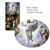 Classical Oil Painting Transfiguration of Christ Poster By Raffaello Santi Print Vintage Canvas Painting Home Room Gallery Decor