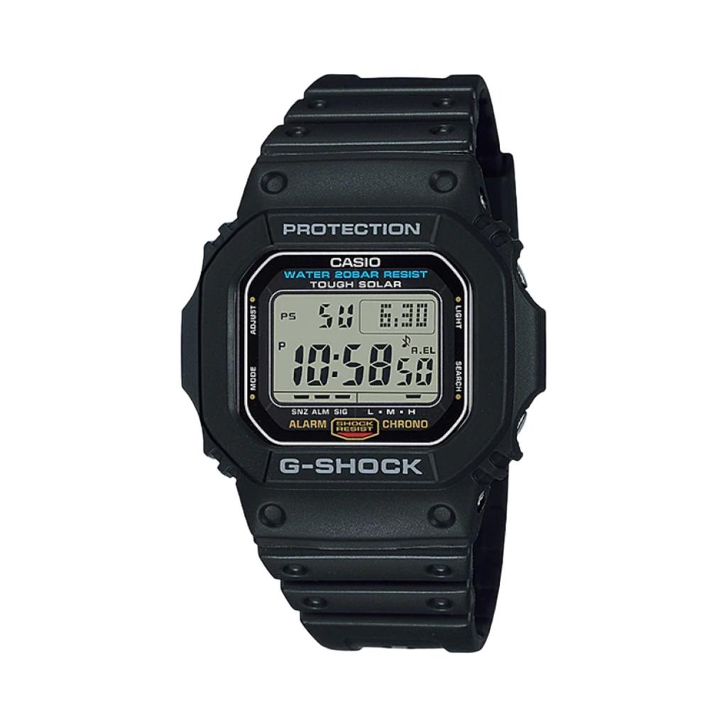 Casio G-Shock Glacier 35th Anniversary Limited Retro Square Quartz Watch Rubber Strap Men watches Black G-5600E-1