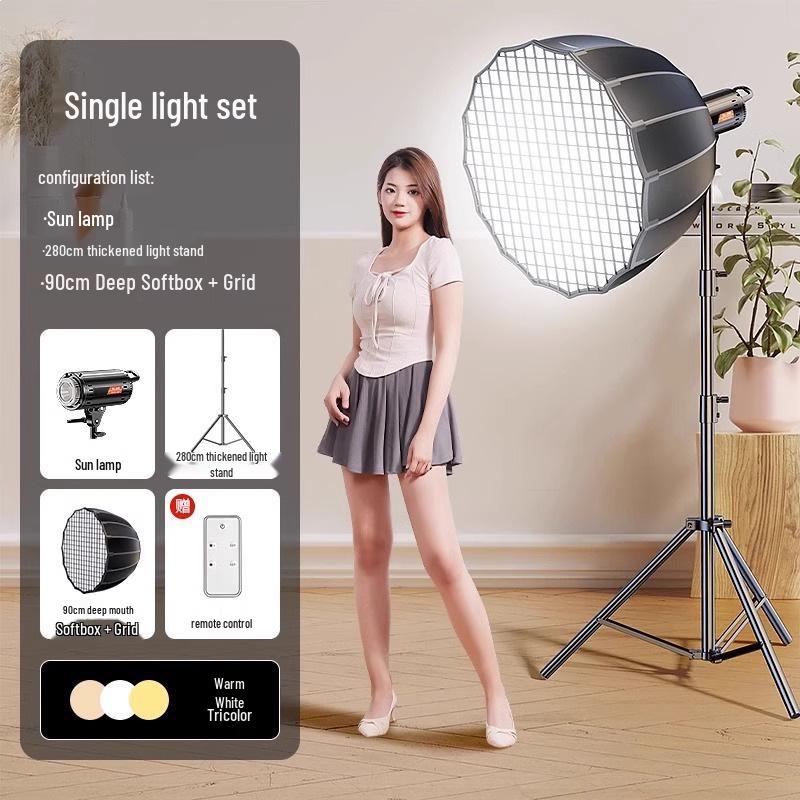 Live Stream Beauty Light: Professional Studio Parabola