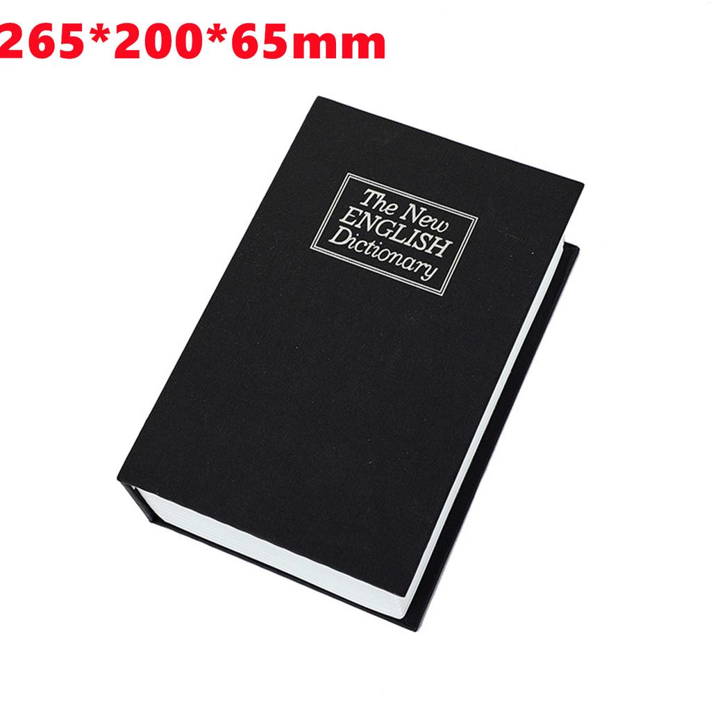 Dictionary Shape Diversion Safe with Combination Lock Money Coin Deposit Bank Cash Valuables Hidden Secret Mini Security Safe
