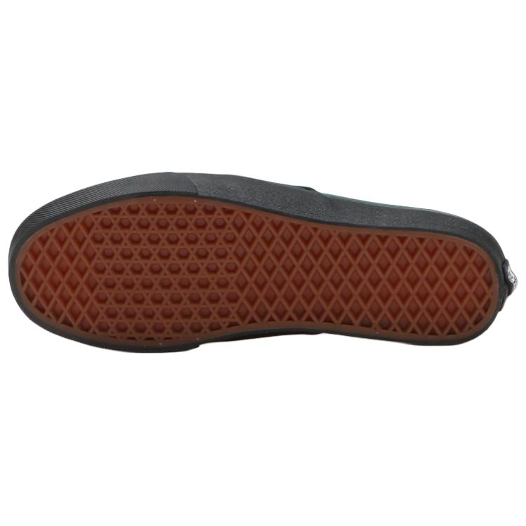 Vans Billys X  Authentic Series Kung-Fu Comfortable Durable Low-Top Skate Shoes Unisex Sneakers Black Green BILVANAKNGG