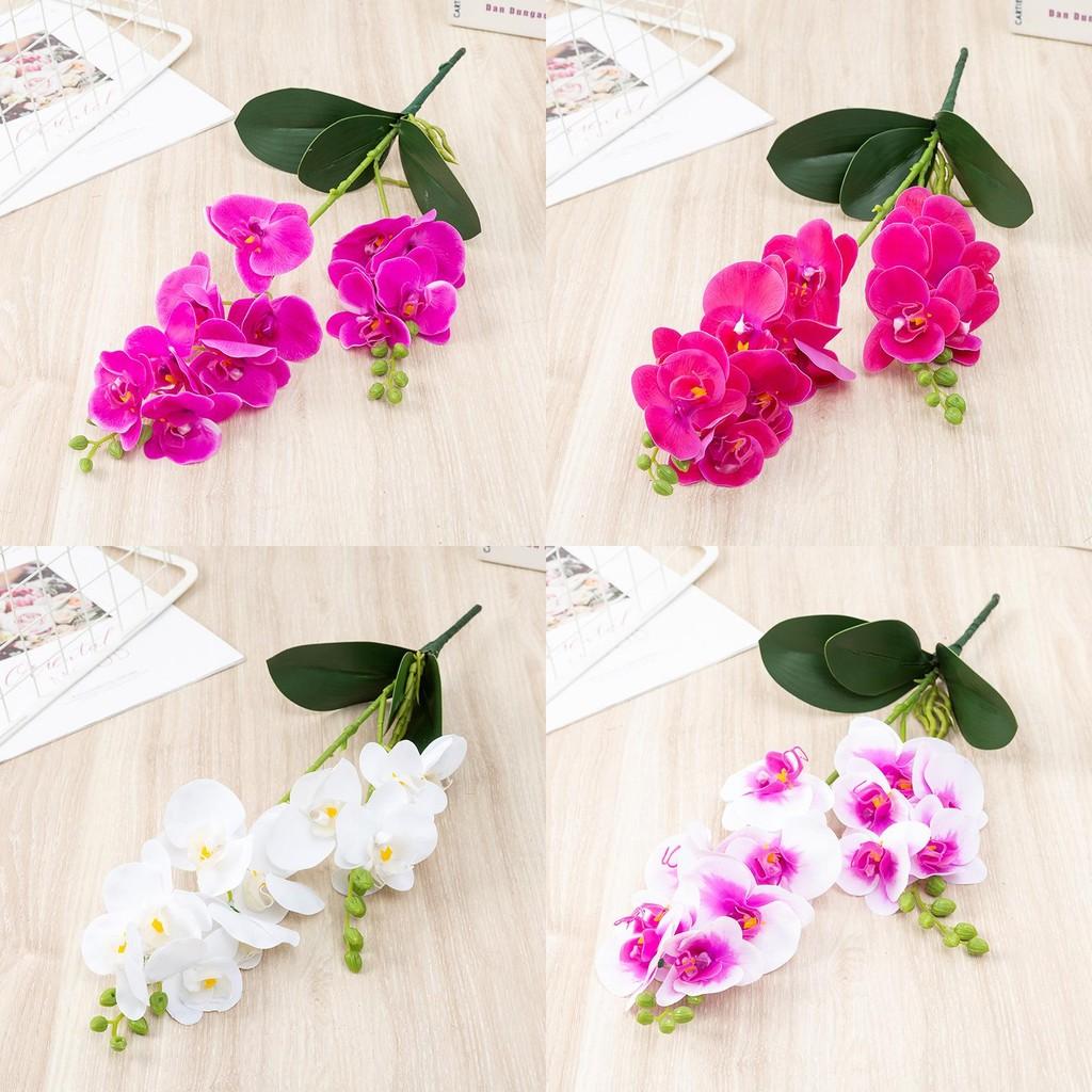 Phalaenopsis Simulation Artificial Flower Room Wedding Decoration Plants Green