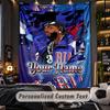Personalized Wall Tapestry,Kendrick Lamar Custom Printed Name, Fabric Wall Art For Indoor Room Backdrop