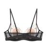 French Embroidered Lace Rabbit Ear Push-Up Bra Set