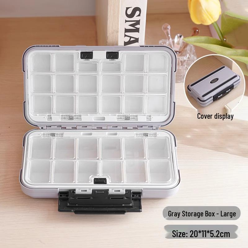 

Водонепроницаемый ящик для хранения рыболовных приманок и крючков - Незаменимый органайзер для снастей.