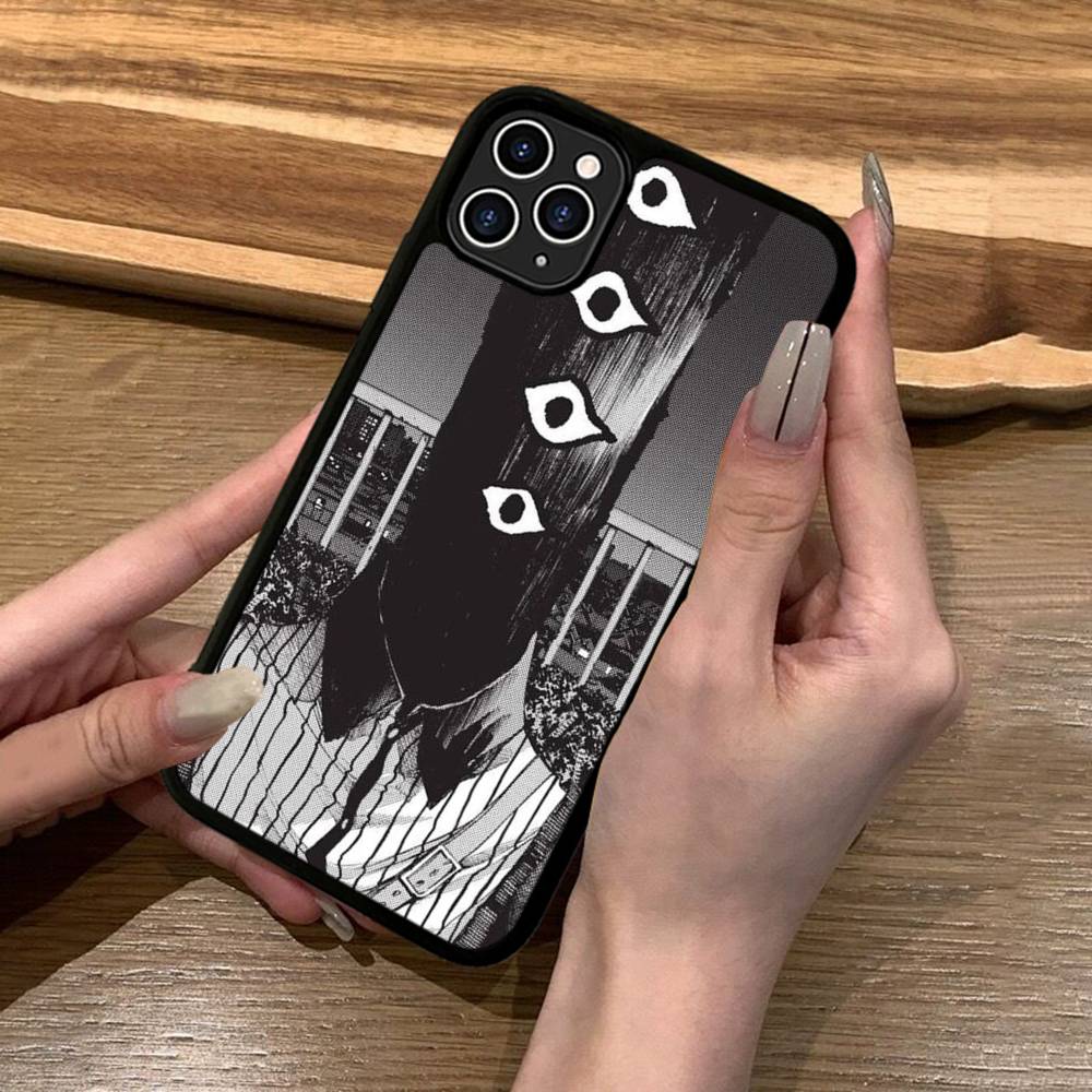 Cartoon Goodnight P-Punpun Phone Case For IPhone 17 16 Pro Max 11 12 13 14 15 Hard PC+TPU Bracket Back Cover