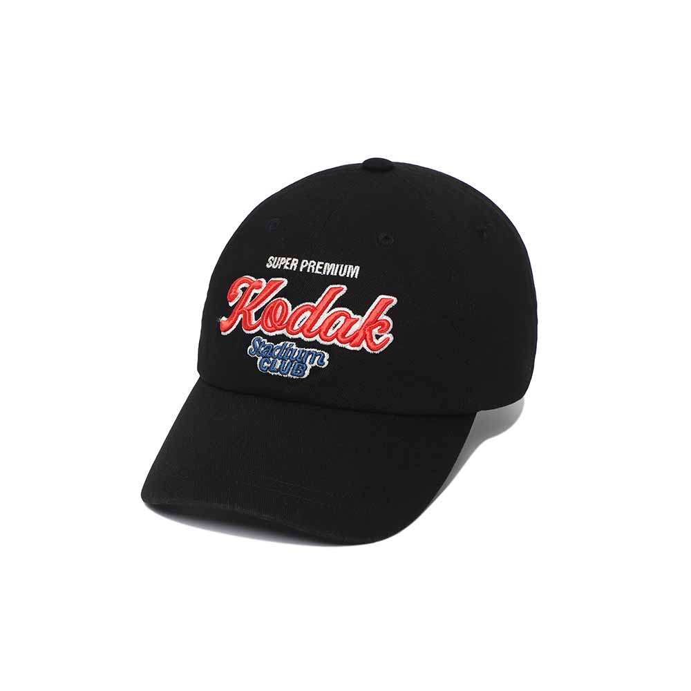 KODAK Color Lettering Ball Cap Black