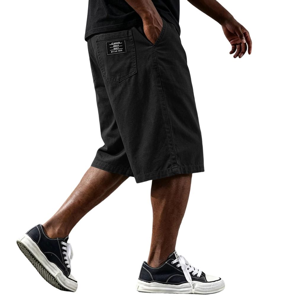 Men's Casual Loose Fit Shorts Lightweight Comfortable Summer Beach Shorts for Everyday Wear