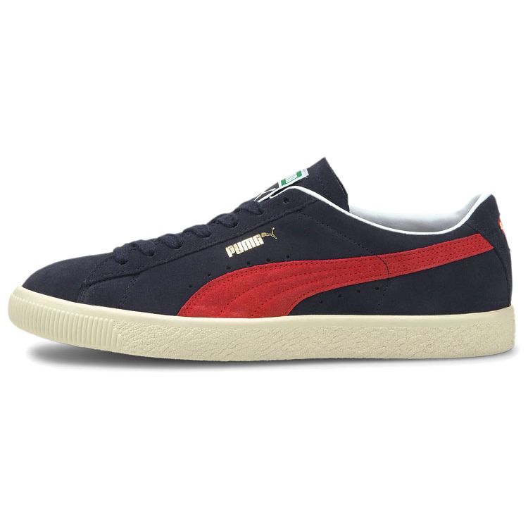 Puma Suede Vintage Peacoat High Risk Red Men Sneakers Blue White 374921-08 42