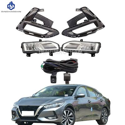 1 Set Fog Lights Headlight For Nissan Sentra Sylphy 2019 2020 2021 Fog Lights Car Fog Lamp Kit With Harness Bulb Switch